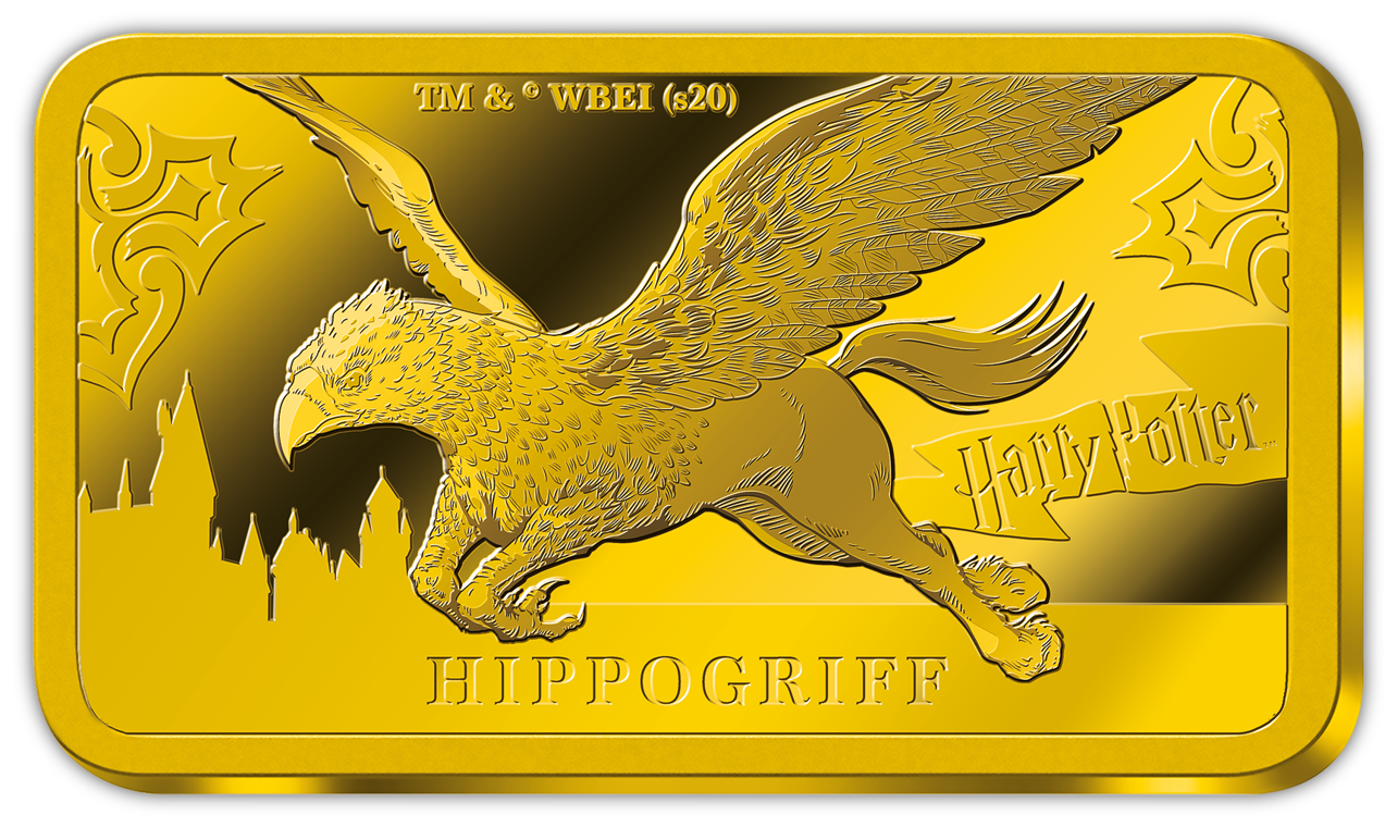 2020 Wizarding World of Harry Potter - Hippogriff - 0.5 gram Gold Bar