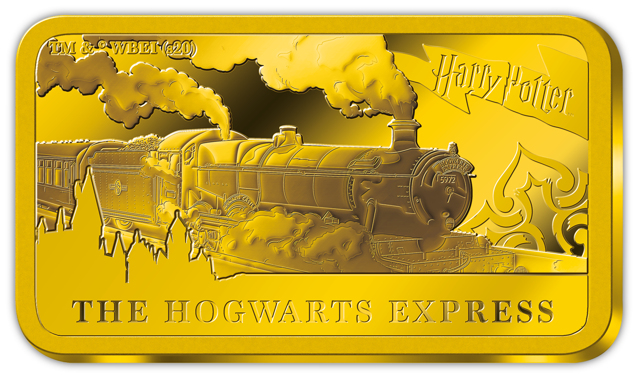 2020 Wizarding World of Harry Potter - Hogwarts Express - 0.5 gram Gold Bar