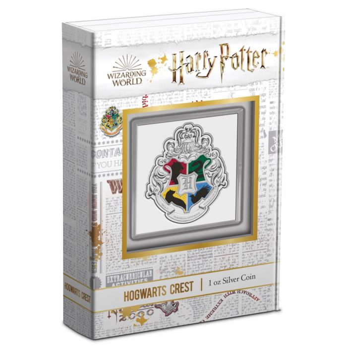 2021 Harry Potter - Hogwarts Crest - 1oz Silver Proof Coin