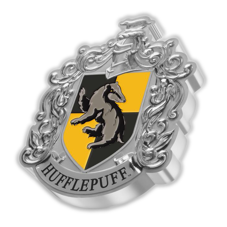2021 Harry Potter - Hogwarts House Crest Hufflepuff - 1oz Silver Proof Coin