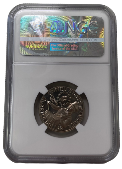 1976 Washington Quarter Philadelphia - 125 Rotated Dies - NGC PF66