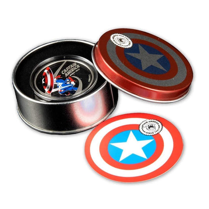 2021 Captain America 1 Oz Silver Proof - Cook Islands