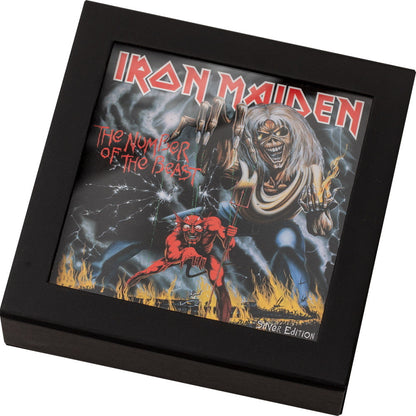 2022 Iron Maiden 1 oz Silver - Number of the Beast - Cook Islands in OGP