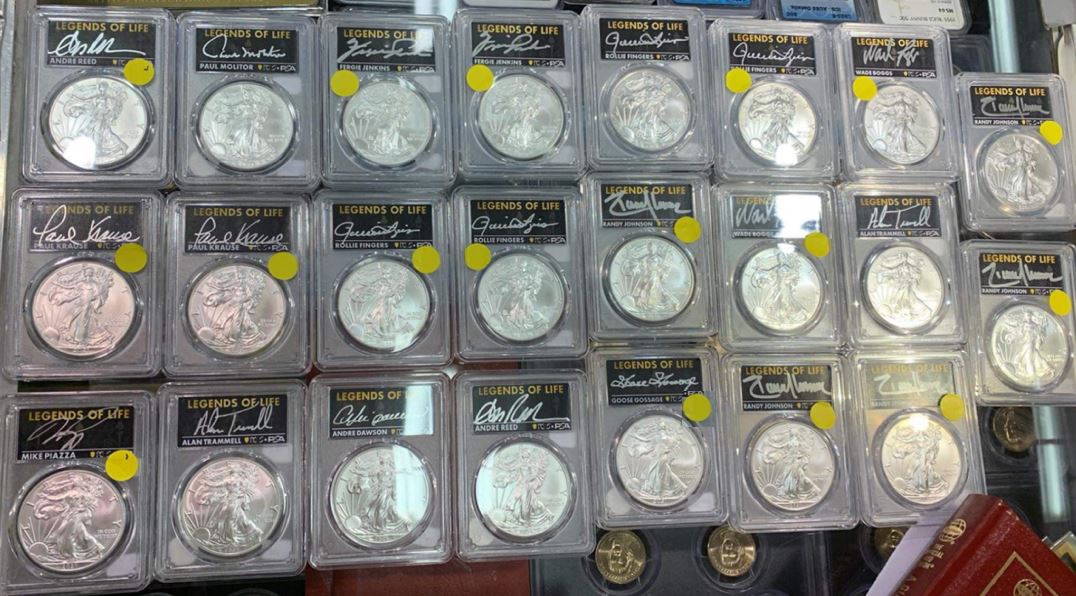 2021 Legends of Life Silver Eagle Grab Bag - PCGS Signed Labels
