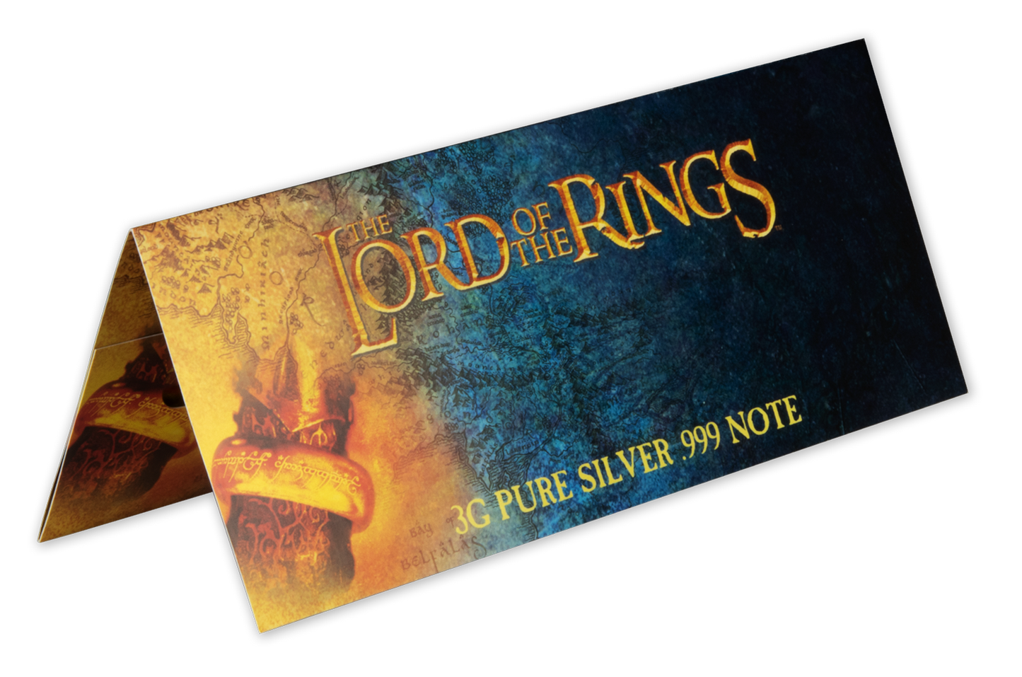 Lord of the Rings 3g Silver Note- Deluxe Packaging - Samoa