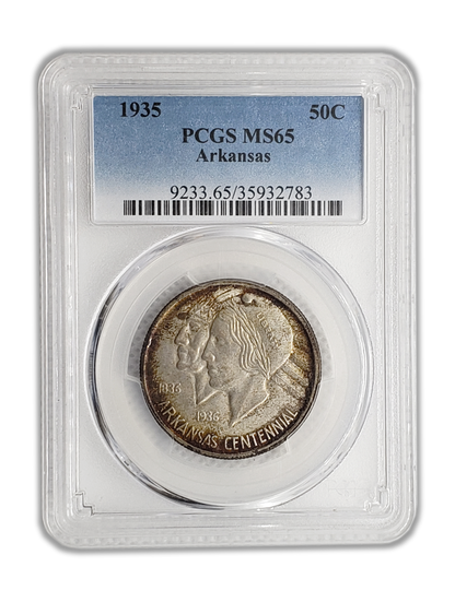 1935 Arkansas Half Dollar Philadelphia - NGC MS65 Commemorative