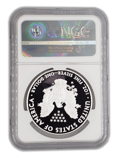 2016 Silver Eagle - Proof - Congratulations - NGC PF70