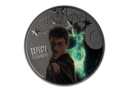 2021 Harry Potter -Patronus - Glow in the dark - 5oz Silver Coin