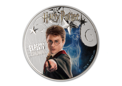 2021 Harry Potter -Patronus - Glow in the dark - 5oz Silver Coin