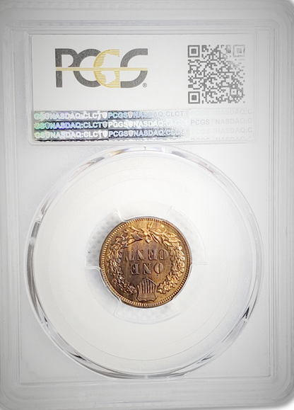 1885 Indian Cent Philadelphia Proof - PCGS PF64 RB