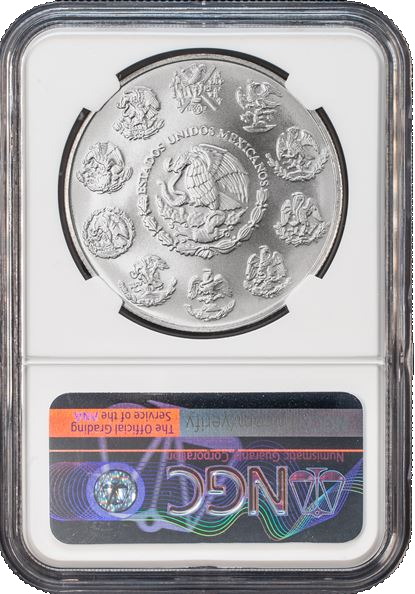 2021 Mexico Libertad - 1 Oz Silver - Mint of Mexico - NGC MS69