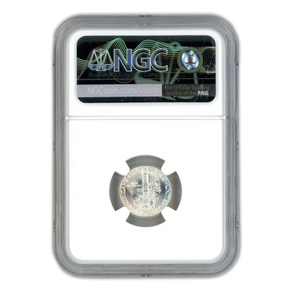 1945 Mercury Dime - NGC MS66 Sight White