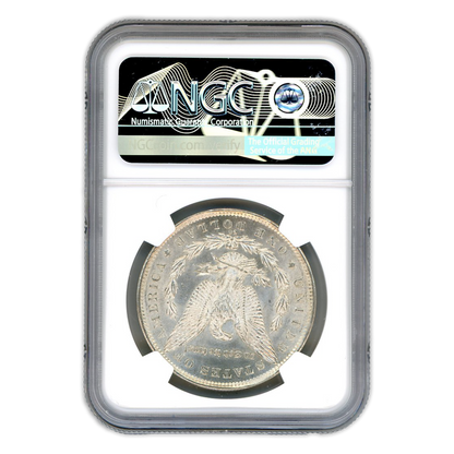 1891-CC Morgan Silver Dollar Carson City - Top 100 VAM-3 Spitting Eagle - NGC MS62