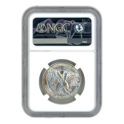 1938-D Walking Liberty Silver Half Dollar - NGC MS63* CAC Label