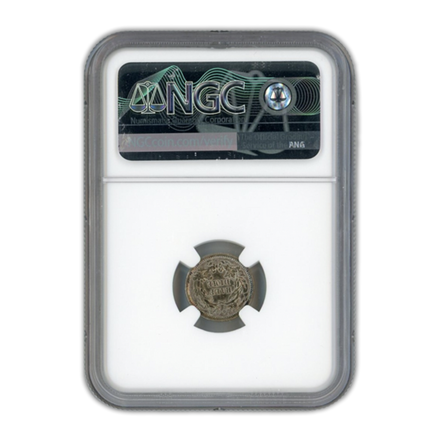 1863-S Seated Liberty Half Dime - San Francisco - NGC MS61