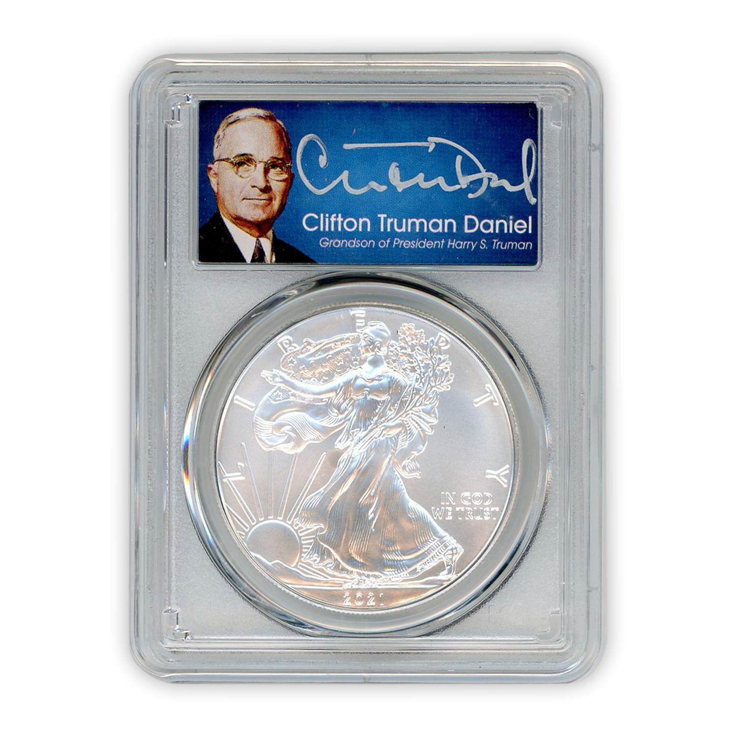 2021(S) Silver Eagle - Type 1 -  PCGS MS70