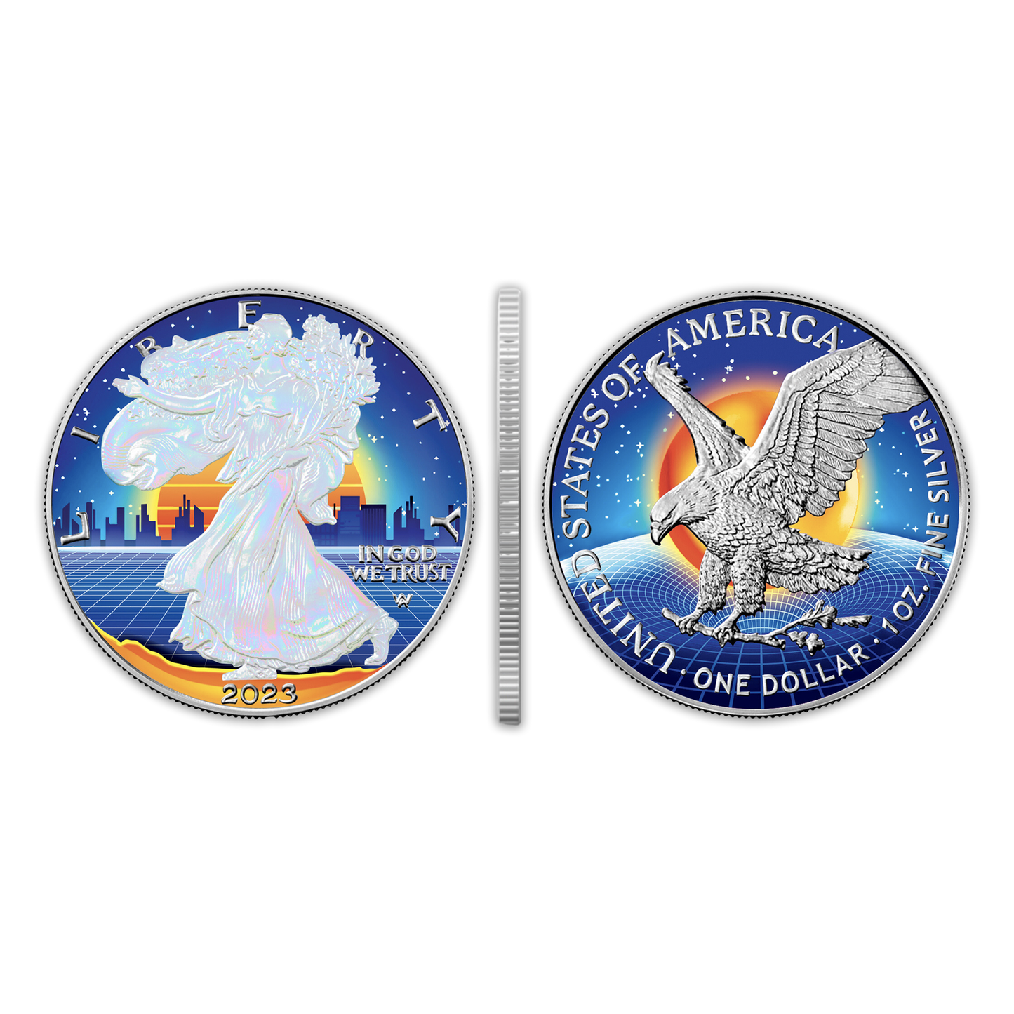 PREORDER: 2023 VaporWave Silver Eagle - Icon Mint