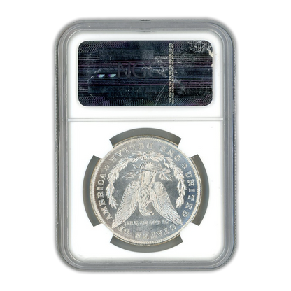 1878 Morgan Silver Dollar Philadelphia 8 Tailfeathers - NGC MS63*