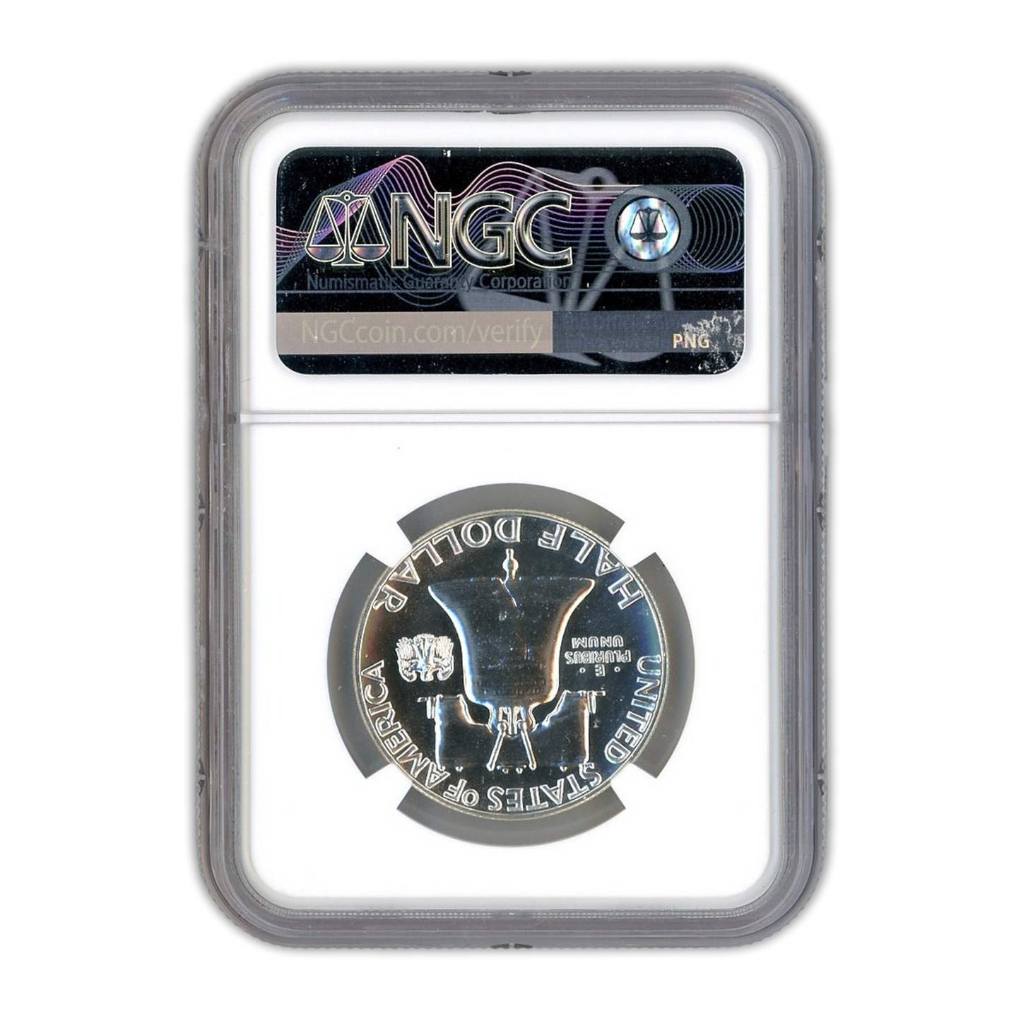 1957 Franklin Silver Half Dollar - NGC PF67 Sight White