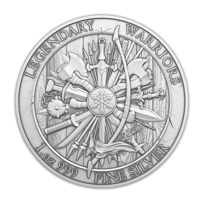 Eric Bloodaxe 1 oz Silver Round