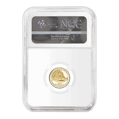 2023-W $5 Gold Eagle in God We Trust Label - First Day of Issue - NGC PF70 Ultra Cameo