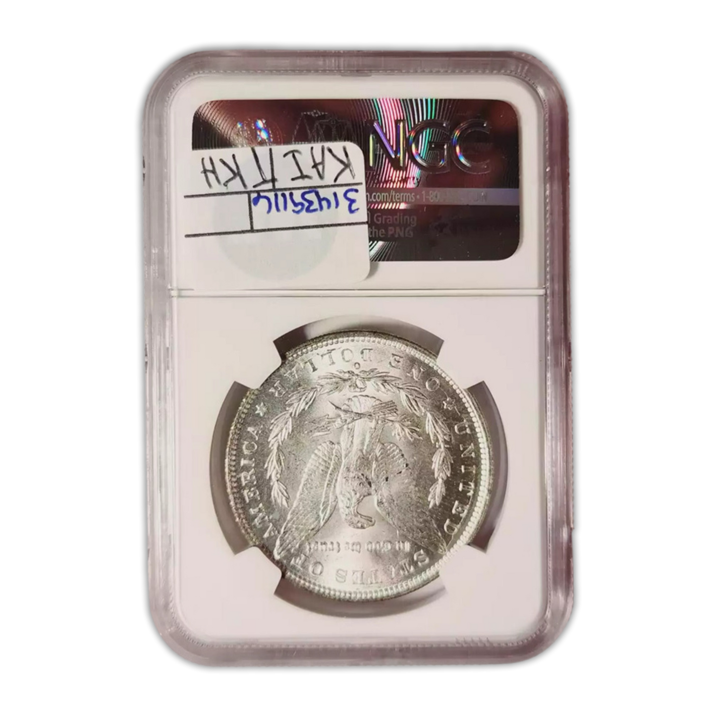 1900 O/CC Morgan Silver Dollar- Top 100  VAM 11 - NGC MS62 Sight White