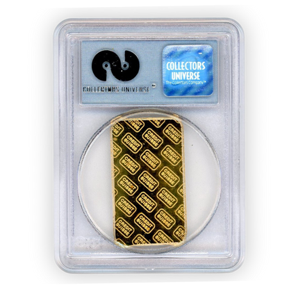 Credit Suisse 1 oz Gold Bar - PCGS WTC Recovery