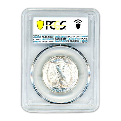 1945-S Walking Liberty Silver Half Dollar - PCGS MS65 Sight White