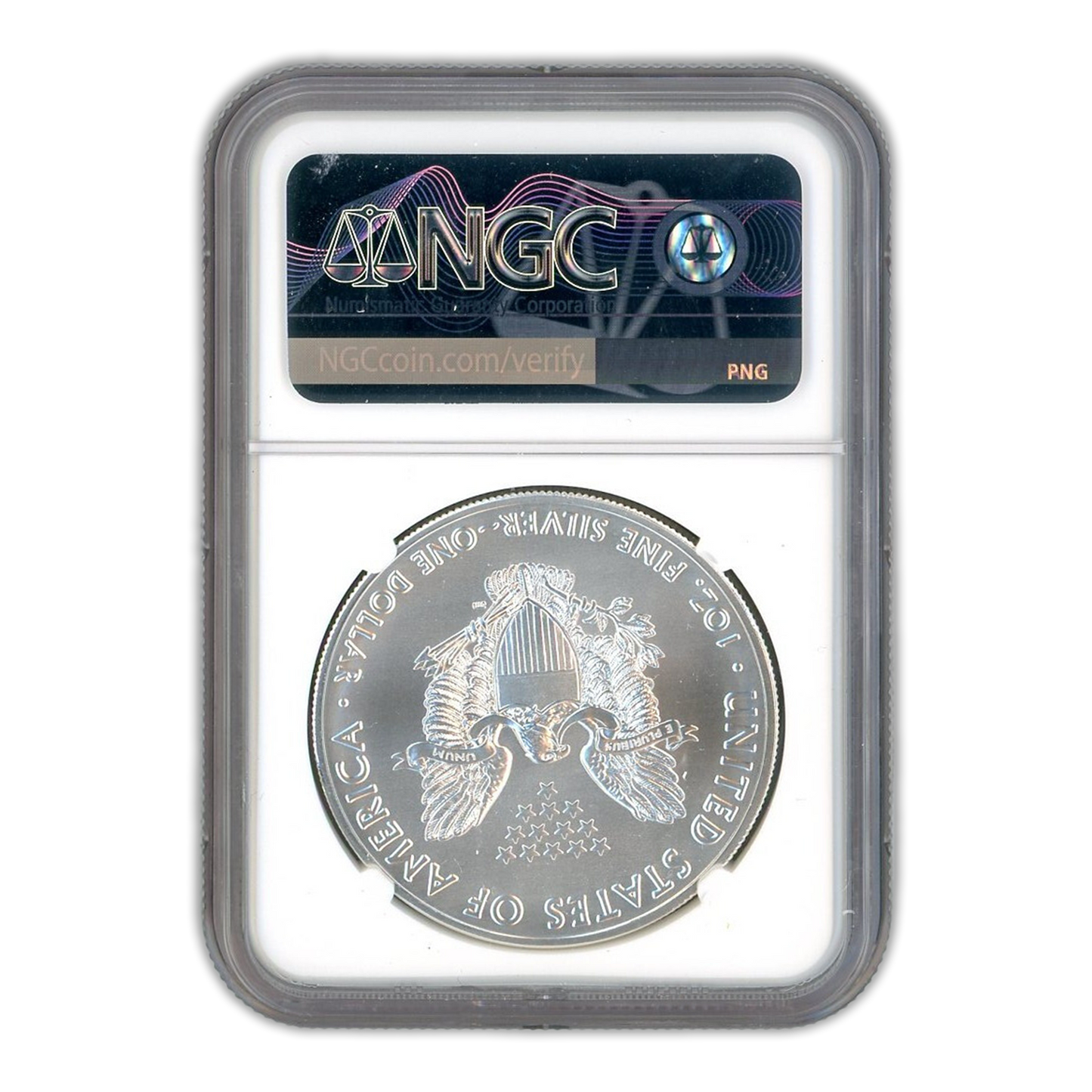 2021-S Silver Eagle - Heraldic Type 1 - Emergency Production - NGC MS70 John Mercanti Signature