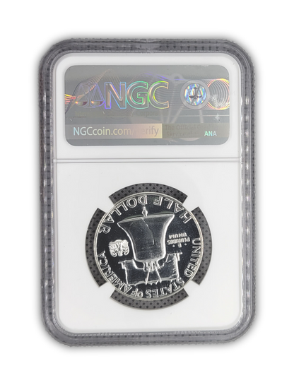 1962 Franklin Silver Half Dollar - D on Bell - NGC PF68 Sight White