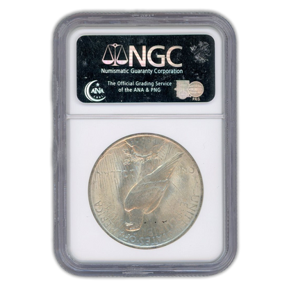 1923 Peace Silver Dollar - NGC MS65