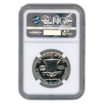 1959 Franklin Silver Half Dollar - NGC PF68 Sight White