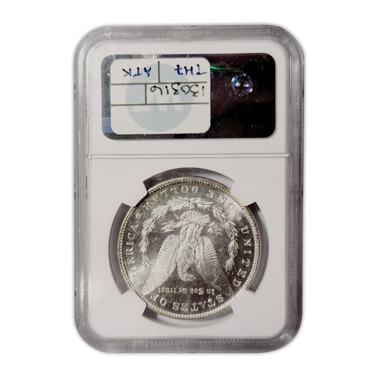 1879 Morgan Silver Dollar Philadelphia - NGC MS63 PL Sight White