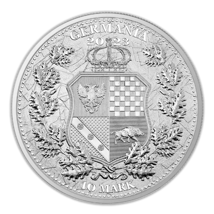 2023 2 oz Germania Allegories Galia & Germania Brilliant Uncirculated