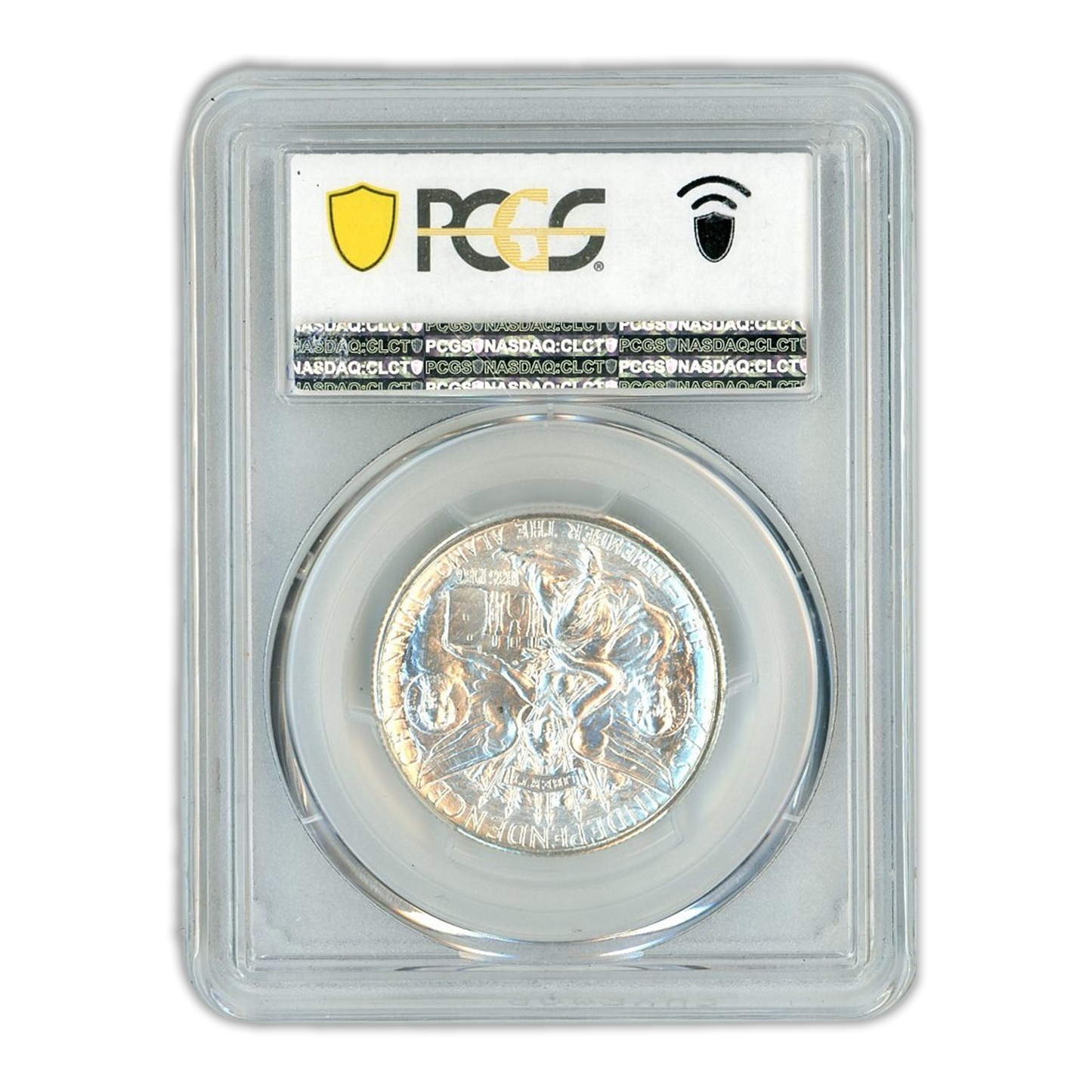1935-D Silver Half Dollar Texas Commemorative - CAC Label - PCGS MS67 Sight White