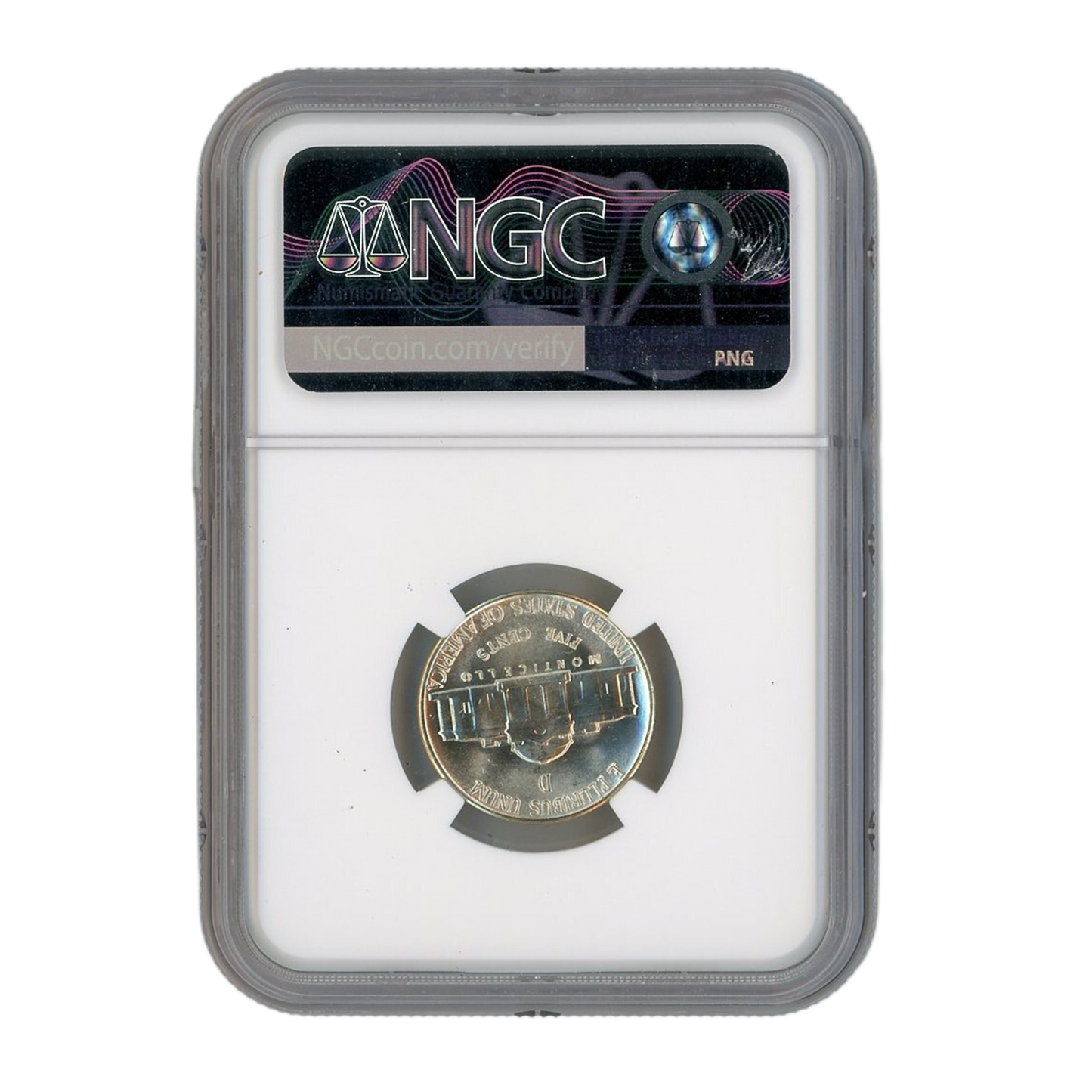 1943 D Jefferson Nickel - NGC MS67 Sight White