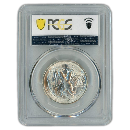 1944-S Walking Liberty Silver Half Dollar - PCGS MS65 Sight White