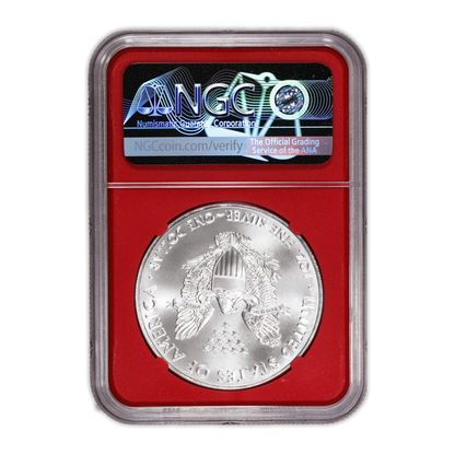 2016(S) Silver Eagle San Francisco - NGC MS69 Bridge Label Red Core
