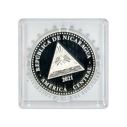 2021 Nicaragua Tortuga Paslama  Fabulous 15 F15 Privy - 1 oz Silver
