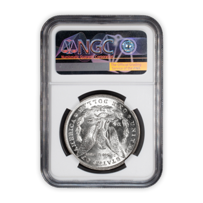 1887 Morgan Silver Dollar Top 100 Vam 12A DDO Gator & Clash Wayne Miller Signature NGC MS62
