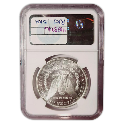 1881 S Morgan Silver Dollar San Francisco - NGC MS66 PL Sight White