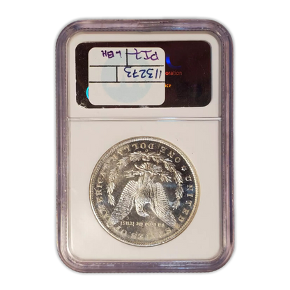 1900 O Morgan Silver Dollar New Orleans - NGC MS63 PL Sight White