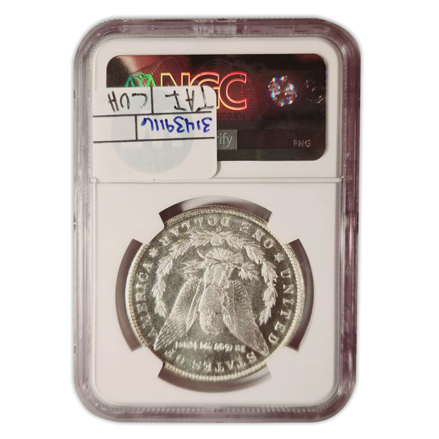 1904 O Morgan Silver Dollar New Orleans - NGC MS65 PL Sight White