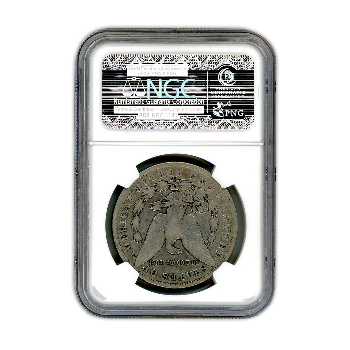 1890-CC Morgan Silver Dollar Carson City - NGC VG10