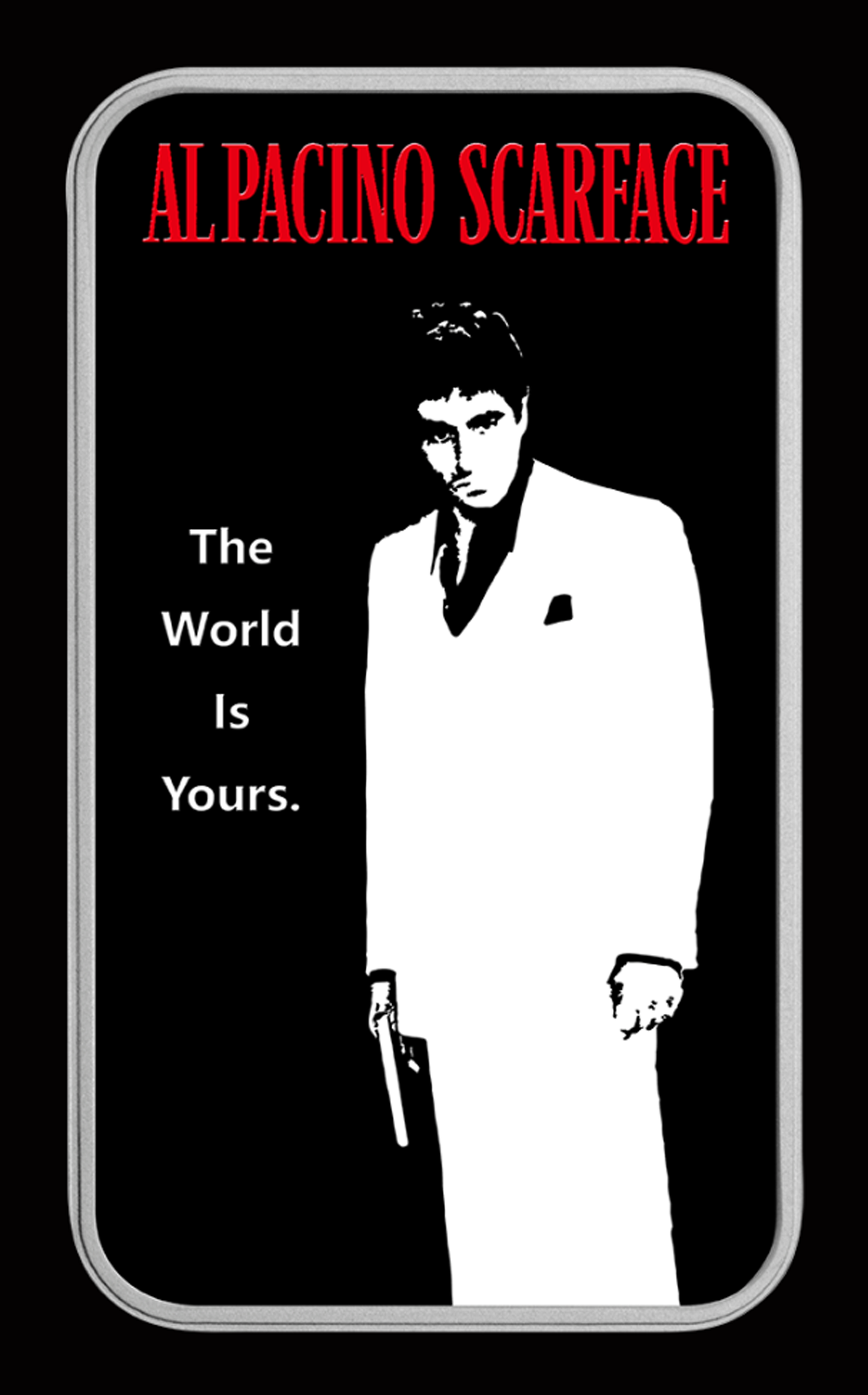 2023 1 oz Scarface Silver 40th Anniversary