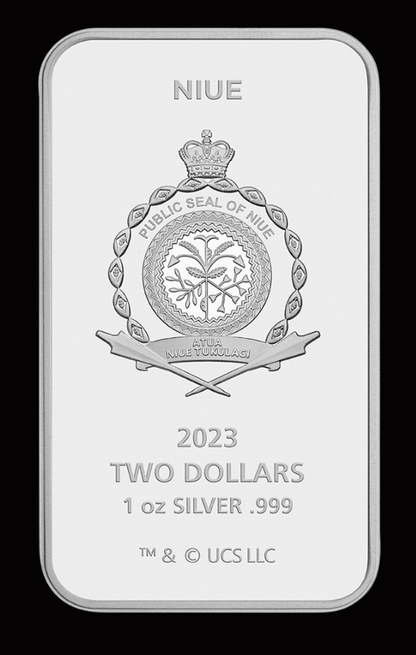 2023 1 oz Scarface Silver 40th Anniversary