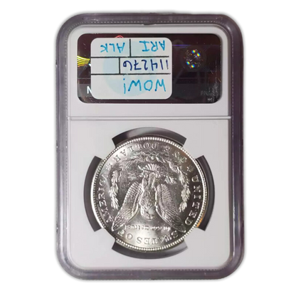 1921 S Morgan Silver Dollar San Francisco - NGC MS64 Sight White
