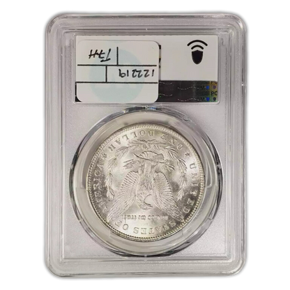 1891 Morgan Silver Dollar Philadelphia - Top 100 VAM 2 Double Ear - PCGS MS64 Sight White