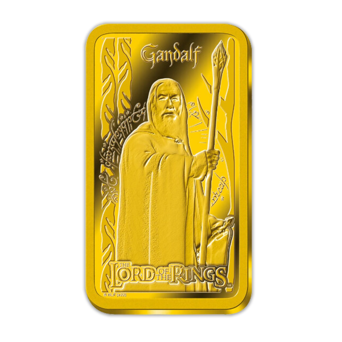 2022 Lord of the Rings - Gandalf - 0.5 gram Gold Bar