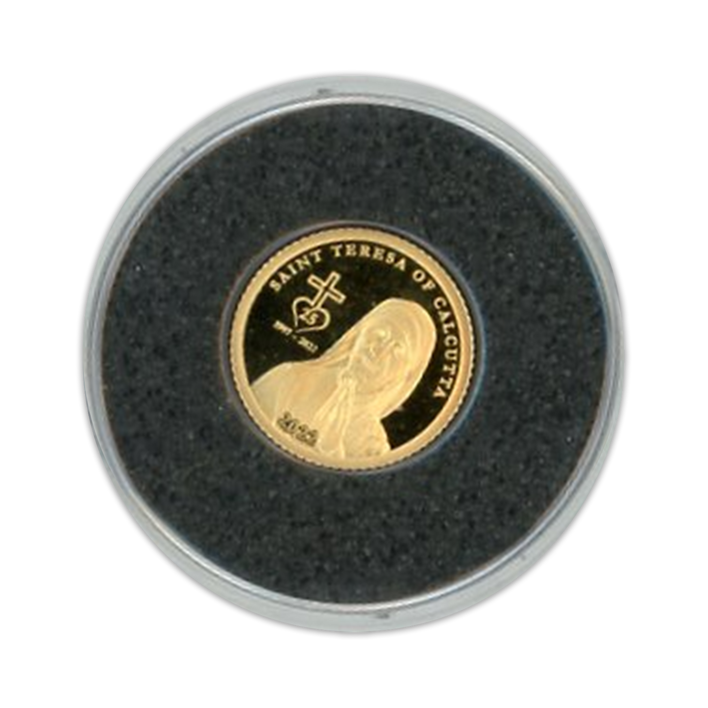 2022 Solomon Islands Mother Theresa-25th Anniversary of death 0.5 gram Gold Proof